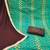 Women's sea green unstitched thread embroidery modal chanderi dress material (msmfc11590b)