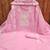 Women's pink unstitched thread embroidery chanderi cotton dress material (mt651pnk)