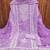 Women's levender unstitched thread embroidery parampara silk cotton dress material (mt652ldr)