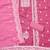 Women's pink unstitched thread embroidery parampara silk cotton dress material (mt652pnk)