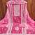 Women's pink unstitched thread embroidery parampara silk cotton dress material (mt652pnk)