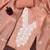 Women's peach unstitched foil print embroidered modal chanderi dress material (mt653pch)