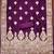 Women's purple unstitched weaving handwork simmar dress material (mt654ppl)