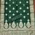 Women's light green unstitched weaving handwork simmar dress material (mt656grn)