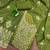 Women's olive green unstitched weaving handwork simmar dress material (mt657ogn)