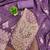 Women's purple unstitched weaving handwork simmar dress material (mt657ppl)