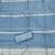 Women's teal blue unstitched weaving embroidered modal dress material (mt658tbl)