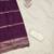 Women's white unstitched weaving embroidered modal dress material (mt659ppl)