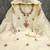Women's beige unstitched thread embroidery chanderi cotton dress material (mt660bge)