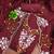 Women's maroon unstitched thread embroidery chanderi cotton dress material (mt660mrn)