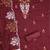 Women's maroon unstitched thread embroidery chanderi cotton dress material (mt660mrn)