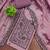 Women's levender unstitched thread embroidery chanderi cotton dress material (mt661ldr)