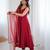 MAROON PURE ROMAN SILK ANARKALI SUIT
