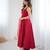 MAROON PURE ROMAN SILK ANARKALI SUIT