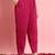 Silk blend rani pink casual wear embroidery work readymade salwar suit