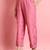 Silk blend pink casual wear embroidery work readymade salwar suit