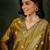 Organza silk mustard wedding wear meenakari work readymade salwar suit