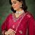 Silk blend cherry casual wear embroidery work readymade salwar suit