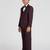 royal look in solid suit set full sleeves blazer, shirt, pant and waist coat with bow tie - wine