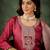 Viscose rayon pink casual wear embroidery work readymade salwar suit