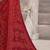 Maroon bandhani printed chiffon saree with unstitched blouse, ethnic indian attire