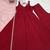 Maroon Silk Chanderi Fabric Fully Flair Anarkali Kurti With Pant Dupatta Set