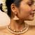 Royal rajwadi elephant & floral necklace set