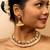 Royal rajwadi elephant & floral necklace set
