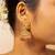 Rajwadi temple jhumka earrings