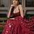 Red Color Gown Set Beautiful Designer Gown Suit Set Wedding Wear Dress