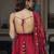 Red Color Gown Set Beautiful Designer Gown Suit Set Wedding Wear Dress