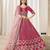 Red heavy embriodered art silk designer semi stitched Lehenga choli