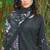 Black embroidered sequence work heavy fox georgette unstitched suit