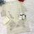 White embroidered sequence cut work heavy organza unstitched suit with moti & frill