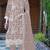 Cream embroidered sequence work heavy organza unstitched suit with moti & fancy lace