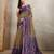 Beige woven cotton saree with blouse piece