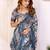 Grey woven cotton saree with blouse piece