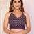 Wine woven cotton saree with blouse piece