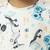 lycra woven half sleeves placement printed t-shirt and short set - white