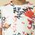 lycra woven half sleeves placement printed t-shirt and short set - white