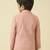 full sleeves blazer set with graphic printed t-shirt - baby pink