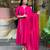 Women pure cotton embroidery  kurta with pant and dupatta 