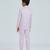 pleated collar suit set full sleeves blazer, shirt, pant and waist coat with bow tie - mauve
