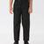 pleated collar suit set full sleeves blazer, shirt, pant and waist coat with bow tie - black