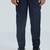 pleated suit set full sleeves blazer, shirt, pant and waist coat with bow tie - nblue