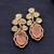 Pastel pink kundan choker necklace set by treemoda