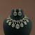 Antique green meenakari necklace set with kundan work handcrafted ethnic jewelry by treemoda
