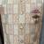 Boys cotton silk geometric patchwork embroidered kurta set- lilac