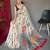 White embellished self design silk blend saree with blouse