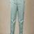 Boys cotton silk geometric sequined floral embroidered kurta shrug set- aqua blue